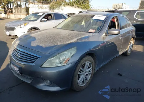 2012 Infiniti G25 Journey z USA, uszkodzony, nr VIN JN1DV6AP1CM811226